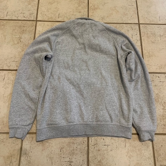 Carhartt Men's Gray Relaxed Fit 1/4 Zip Pullover Sweatshirt Size Medium - Picture 6 of 7